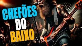 Os 20 Poderosos Chefões Mais Influentes do Baixo Rock | #top20 #baixoeletrico