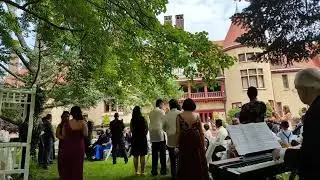 LI LONG ISLAND ELEGANT WEDDING  CEREMONY MUSIC AND BRIDE ENTRANCE STAN WIEST KEYBOARD SYNTHESIZER