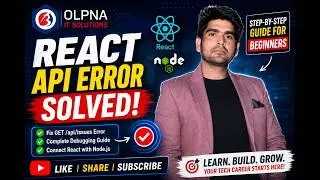 React API Error Solved | Fix GET /api/issues Error in Node.js | React Tutorial 2026