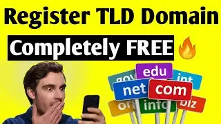 #shorts Register your Domain for Completely FREE (TLD Domains)