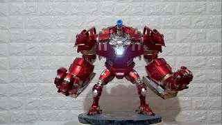Unboxing and Assembly One Piece Resin Statue : Franky x Ironman by MQ Studio
