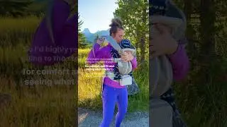 How to Get Started Hiking with Your Baby #hiking #motherhood #mom #baby #babywear