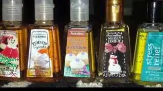 My bath & body works PocketBac Collection