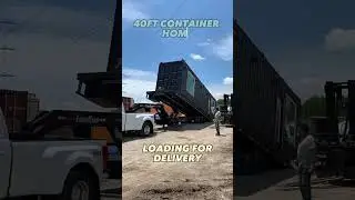 Shipping Container Home Delivery Process