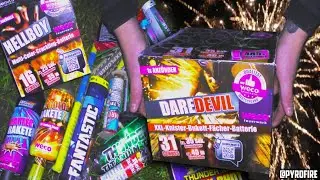 MEGA VEEL VUURWERK AFSTEKEN!! | 2023-2024
