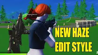 NEW HAZE AURIC GAME PLAY in Fortnite in-game Showcase