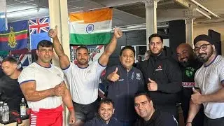 COMMONWEALTH CHAMPIONSHIP 2023 ENGLAND #bodybuilding #powerlifting #athlete #dronacharya the #gym