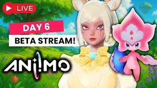 Aniimo Beta 1 ▰  (Day 6.5) FINAL GRIND to LEVEL 50! 🌟 SHINY HUNTING, PvP, & MORE! 🐾 | !discord !yt