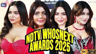 Urvashi, Manisha, Soudarya, Ashnoor & More SLAY Red Carpet at NDTV WhosNext 2025 Awards! 🔥