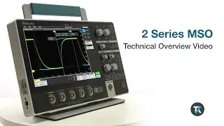 Tektronix 2 Series Mixed Signal Oscilloscope, The Thinnest, Coolest Oscilloscope.