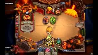 Hearthstone: Molten Core - Baron Geddon - HD Gameplay