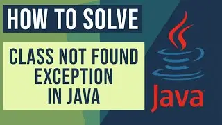java.lang.ClassNotFoundException Example - How to handle java.lang.ClassNotFoundException