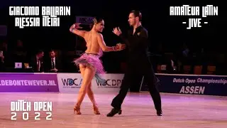 Giacomo Ballarin & Alessia Iteieri - Samba | Dutch Open Assen | WDC AL