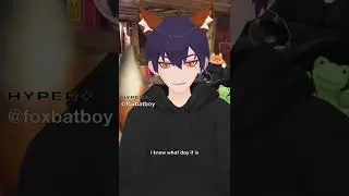 Guess what DAY IS IT ?!? 😌🥹⚡️#shorts #vtuber #skit