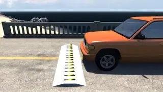 Spike Strip Testing 12 | BeamNG.drive