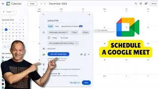 How to Schedule Meetings on Google Meet Using Google Calendar  - 2025