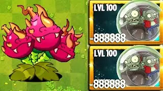 Dragon Bruit & All Plants Vs Hamster Ball Level 10 - Who Will WIn? - PVZ 2 Challenge