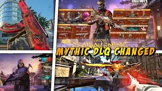 Mythic DLQ Huge Change | Season 1 Lucky draws And Battlepass Trailer | CODM Season 1 2023