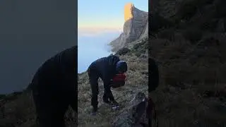 Giant Castle Peak and Cave