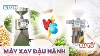 Nên chọn MÁY XAY ĐẬU NÀNH ETON hay MÁY ÉP ĐẬU NÀNH SƯ TỬ trong năm 2025?