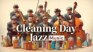 Cleaning Day Jazz 🧽 | Music That Makes You WANT to Clean!