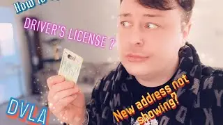 How to update your driving license address with DVLA for a new build house | Haydzer Spellman