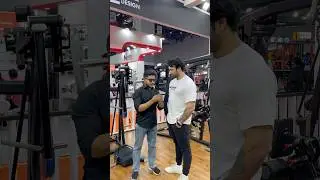 IHFF meet with bhuwan Chauhan ￼#gym #motivation #ihff #dfitnessvlogs #trending