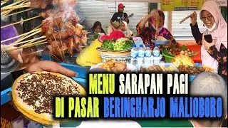 Menu Kuliner Pagi di Depan Pasar Beringharjo Malioboro Yogyakarta