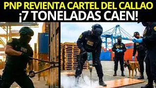 💥PNP DESTROZA AL CARTEL EN EL CALLAO: ASÍ OCULTABAN 7 TONELADAS DE DROGA EN PISOS DE MADERA 🔥💀