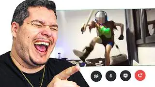 IL ALLUME SA CAM ET... JE DOIS PAS RIRE...😭- (Reveal game)