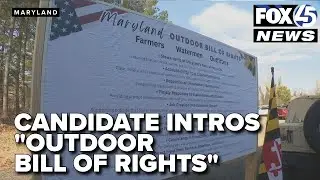 Gubernatorial candidate Ed Hale introduces 'Outdoor Bill of Rights'