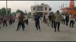 BSTC scout and guide camp sikar. morning video