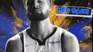 It's Official! He's Back!!! Klay Thompson introduction Warriors vs Cavaliers!