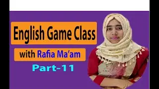 Word making Game & actions in English | Part -11
