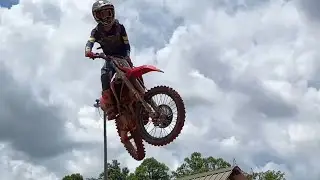 The Professor (Gary Bailey) stops by for some start practice. Finishing the day with SX motos.