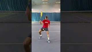 LEARN TWEENER -4 SIMPLE STEPS! #tenfitmen #tennistricks #tweener #tennisfun #tennistips #tenniscoach