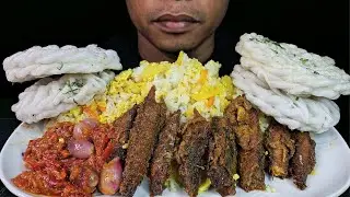 ASMR Nasi Pepes Tahu Tongkol 🌿 Traditional Indonesian Food Sounds | No Talking