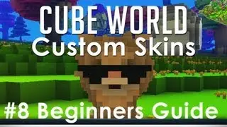 Cube World - Mod Custom skin / models Installer ft Finn Adventure Time Skin (Руководство для начинающих 8)