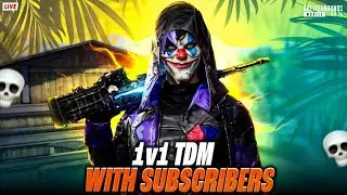 BGMI 1v1 CUSTOM ROOM WITH SUBSCRIBERS. !!!! | BGMI LIVE NEW UPDATE GAMEPLAY| #bgmi #live #newupdate