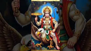 Hanuman vs Sudarshan chakra and Garud Dev #shots