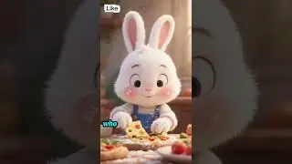 Adorable Bunny Chef Makes Pizza in a Cozy Shop 🐇🍕✨ #shorts #animalshorts #rabbit
