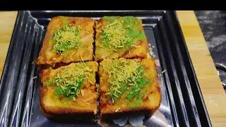 सैंडविच बनाने का सबसे आसन तरीका street style sandwich 🥪