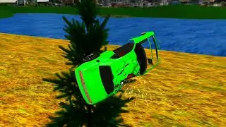 beam drive road crash 3d