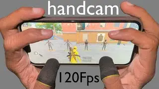Training￼￼ iPhone 13 Pro💥120Fps Handcam Test Gameplay in PubgMobile 