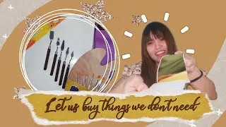 shopee haul unboxing + review (workout + art & painting supplies) | nicole ere&ntilde;o