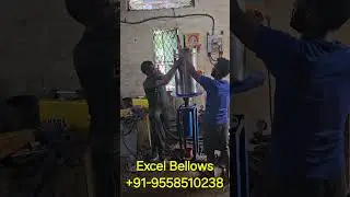 Expansion Bellows forming process #expansionjoint #expansion #bellows