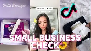 Small Business Check #4 |  ASMR Packaging Order |  TikTok Compilation 🌺