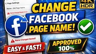 How To Change Facebook Page Name (New Update 2026)