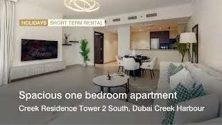 Просторная однокомнатная квартира в Creek Residence Tower 2 South, Dubai Creek Harbour | haus & haus