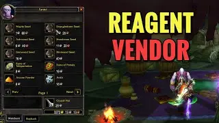 Shattrath Reagent Vendor Location (WoW TBC)